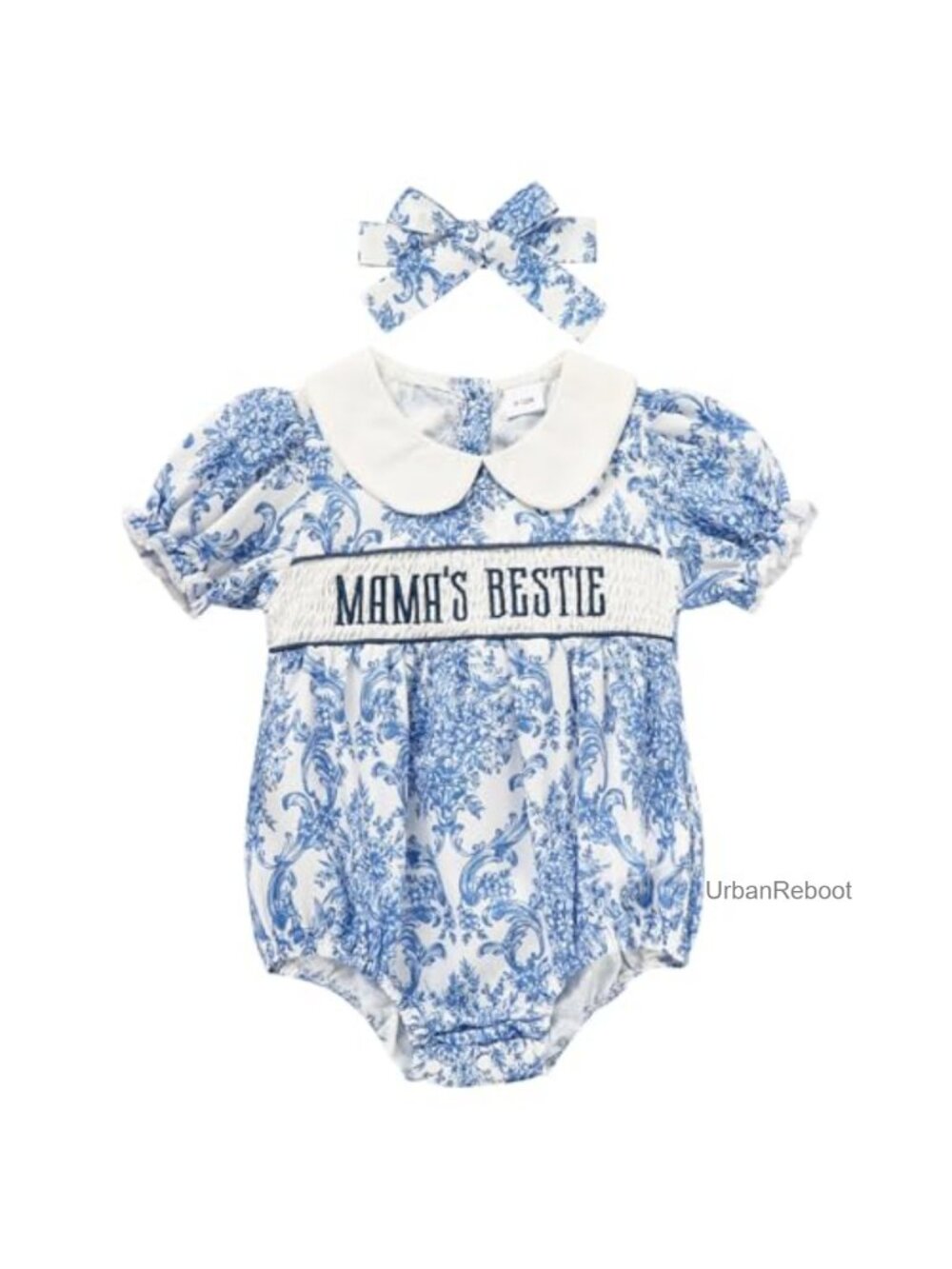 Baby Girl Romper Jumpsuit Set with Headwear 100% Polyester